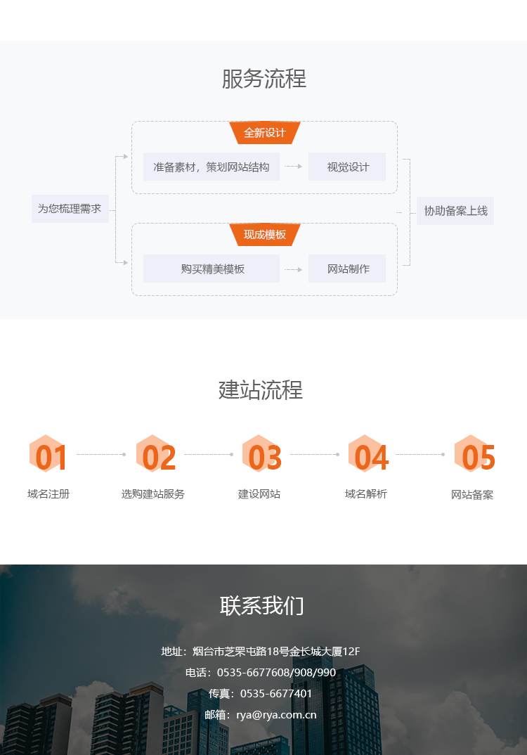 烟台高端网站建设